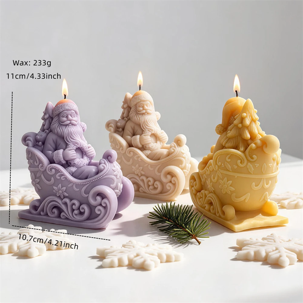قالب شمع على شكل بابا نويل جال - مراجعة Resin Art Furniture وسعره