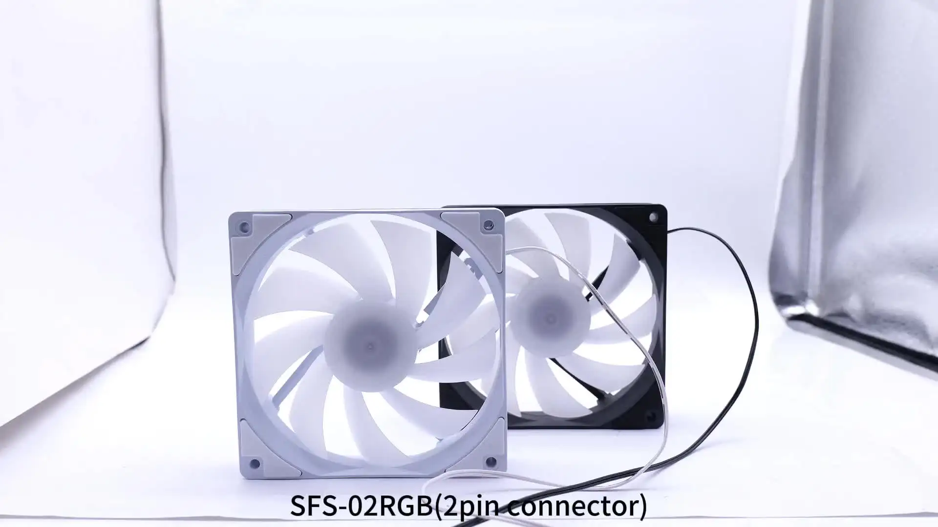 Manmu Fetival Pormotion 120mm Computer Fan Rainbow RGB/ High Cooling Performance Gaming PC Fan