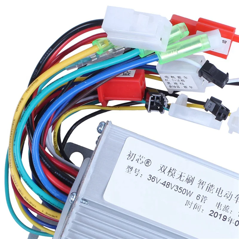 ABGR-2X Контроллер бесщеточного двигателя для электрического велосипеда 36/48 В 350 Вт для электрических скутеров Новый