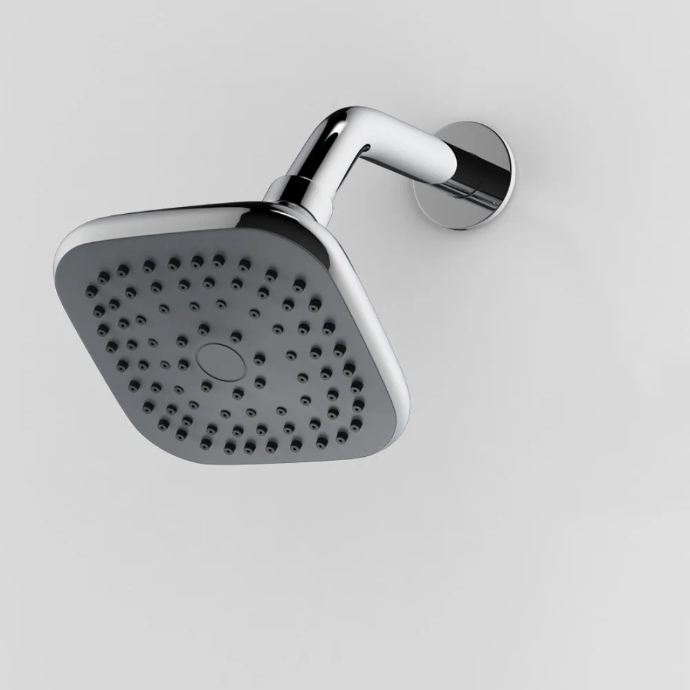 

4-дюймовая настенная душевая лейка с функцией экономии воды, поворотная, для ванной комнаты, аксессуары для сантехники