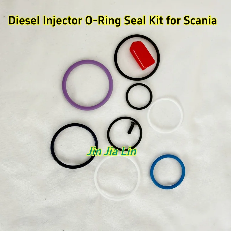

Fuel Injector Seal Repair Kit for Scania Diesel Engine, Common Rail Injector O-Ring Seal Kit