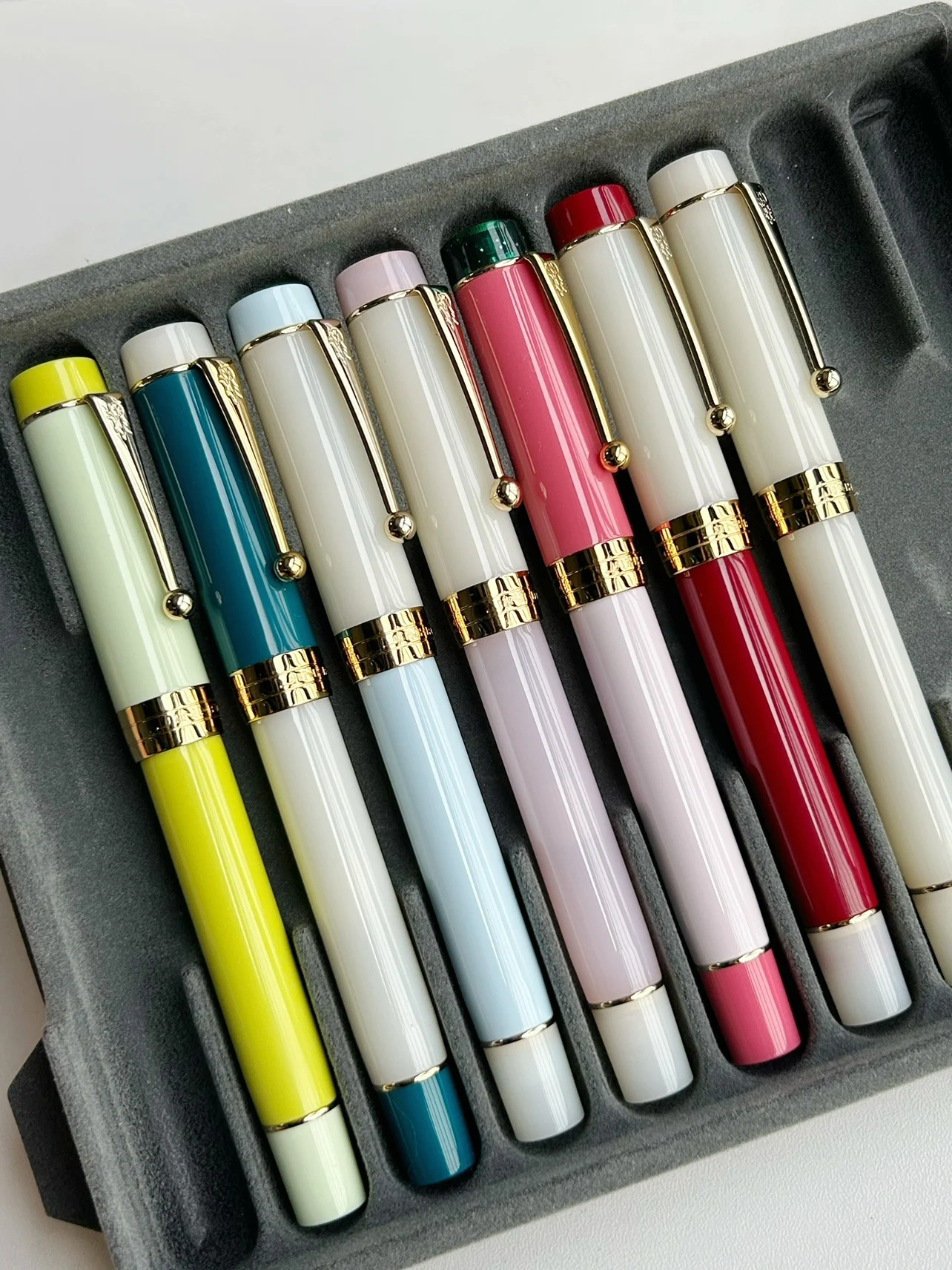 

Jinhao Century 100 Multi-color Adult Men's And Women's High Appearance Office Hard Pen Calligraphy Fountain Pen