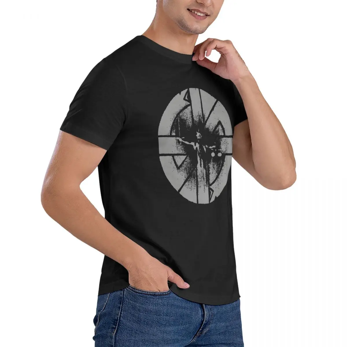 Rock Band Men T Shirt Crass Awesome Tees Short Sleeve Round Collar T-Shirts 100% Cotton Adult Tops