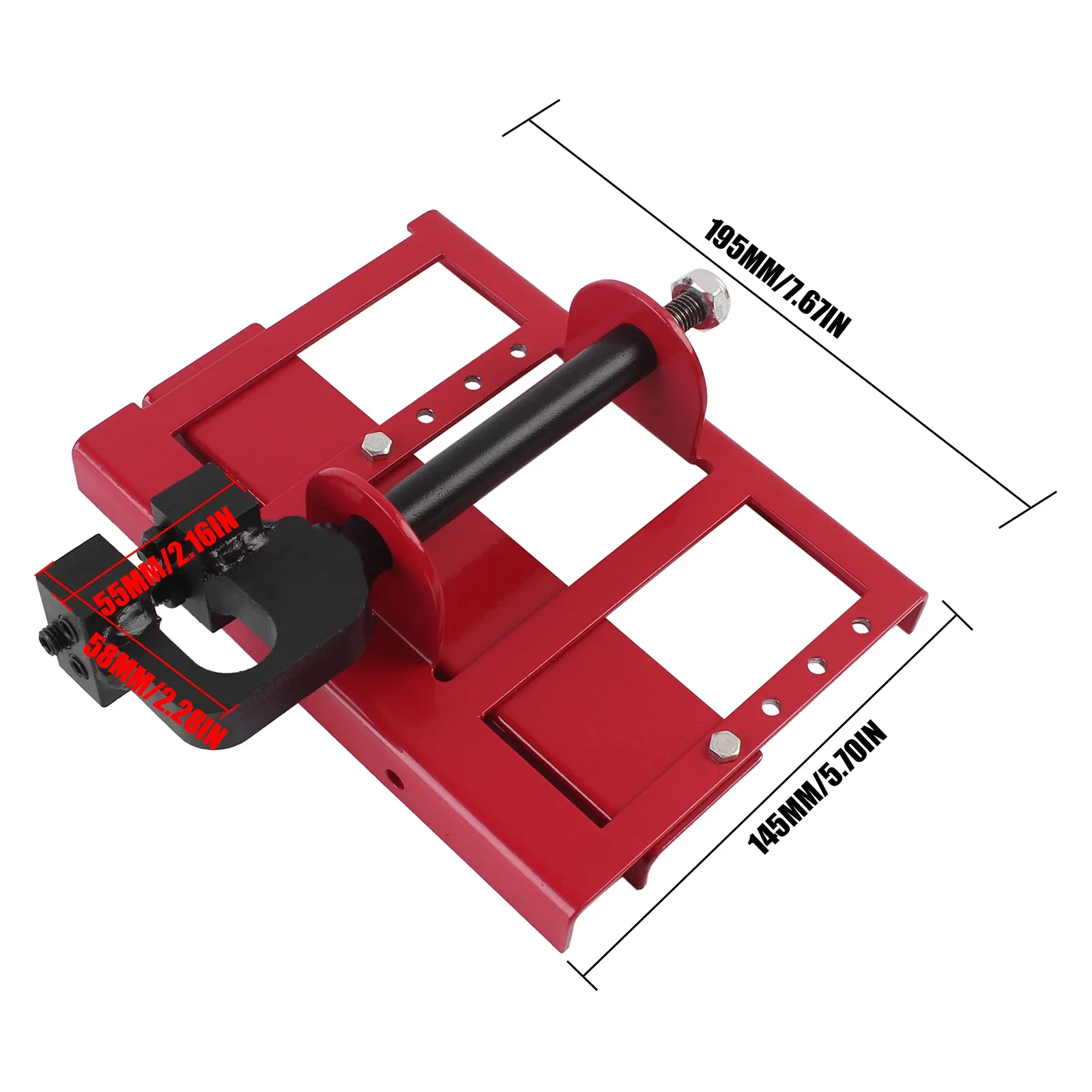 Chainsaw Mill Vertical Lumber Cutting Guide with 2
