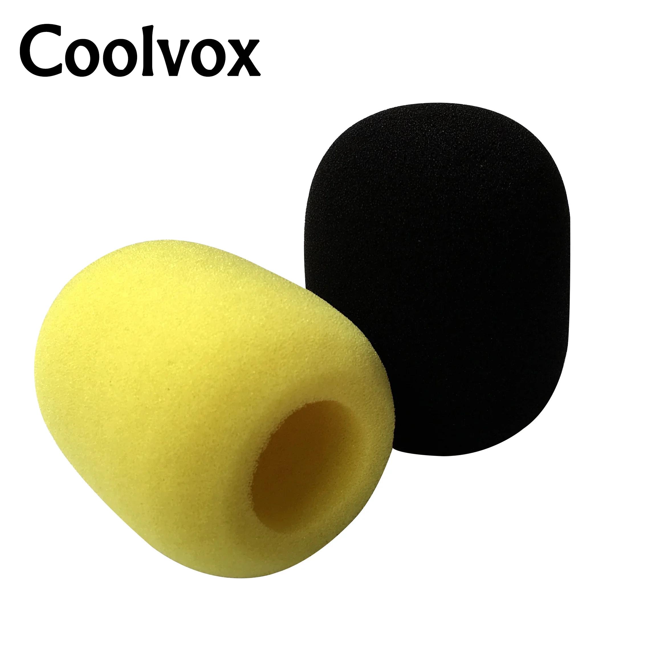 10pcs/lot High density Mike Foam Cover MIC Windshield Sponge for Shure Sm63L Handheld Broadcast Interview  Dynamic microphones