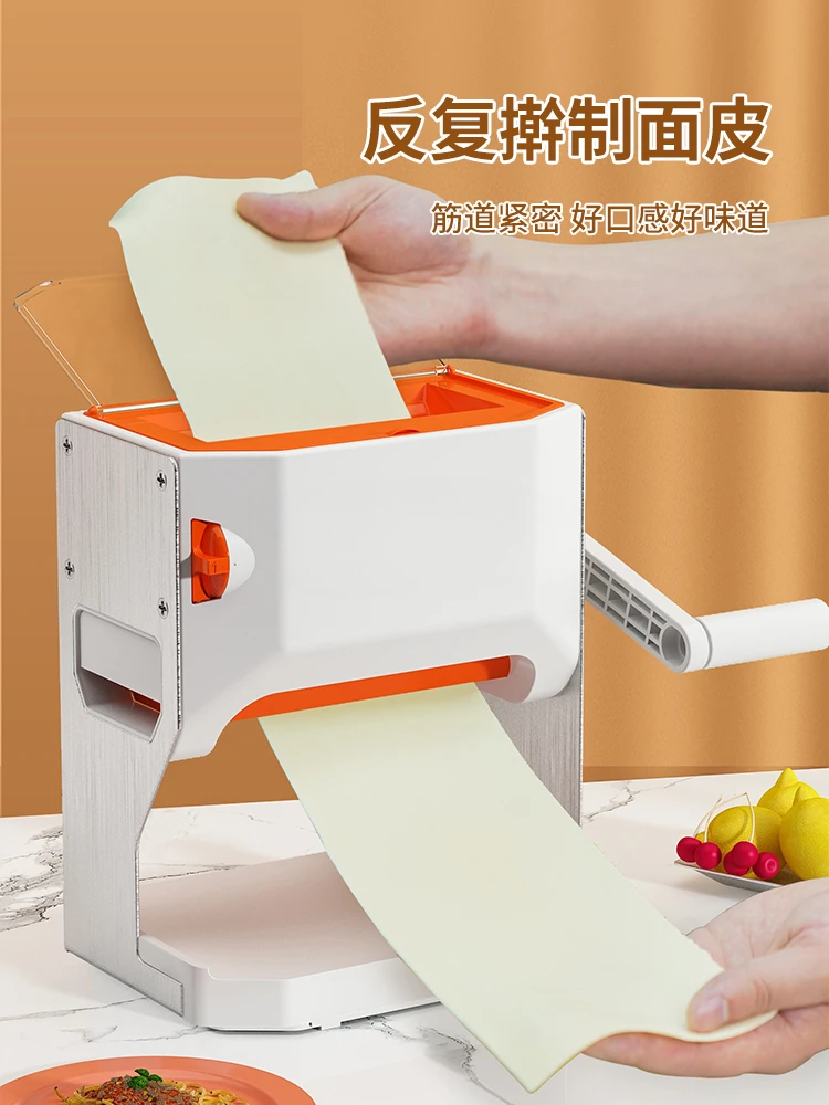 Household noodle machine, small dough sheeting machine, manual automatic dumpling skin machine, dumpling noodle rolling machine