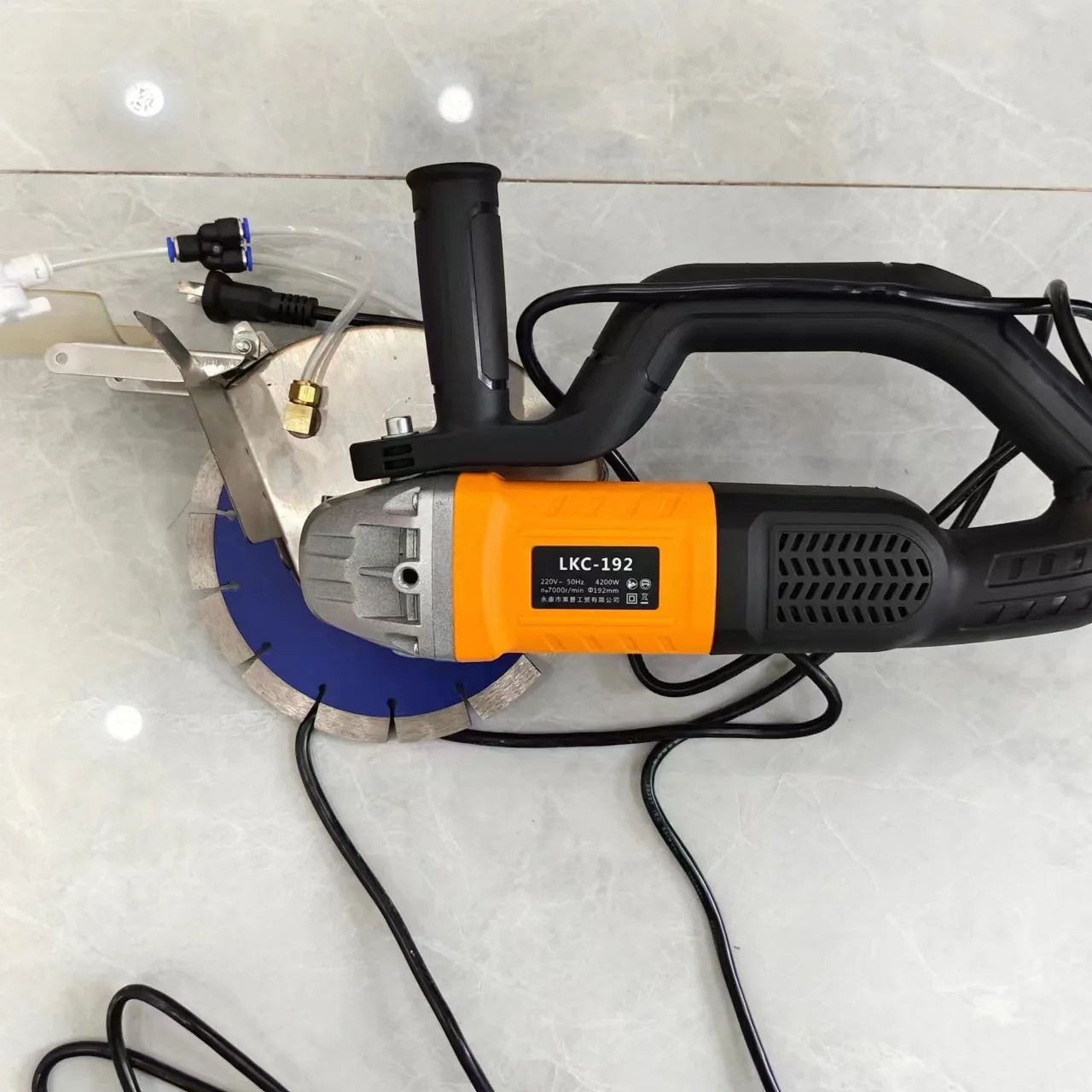 High-power dust-free cutting Hydro-electric 192 slotting machine Concrete wall installation Brushless