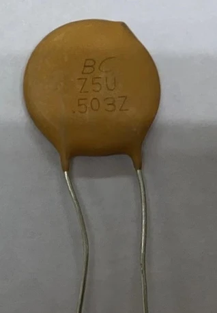 10PCS BC Z5U 503Z 50NF 0.05UF CAP CER 0.05UF 500V Z5U RADIAL 0.05 µF -20%, +80% 500V Ceramic Capacitor Z5U Radial, Disc