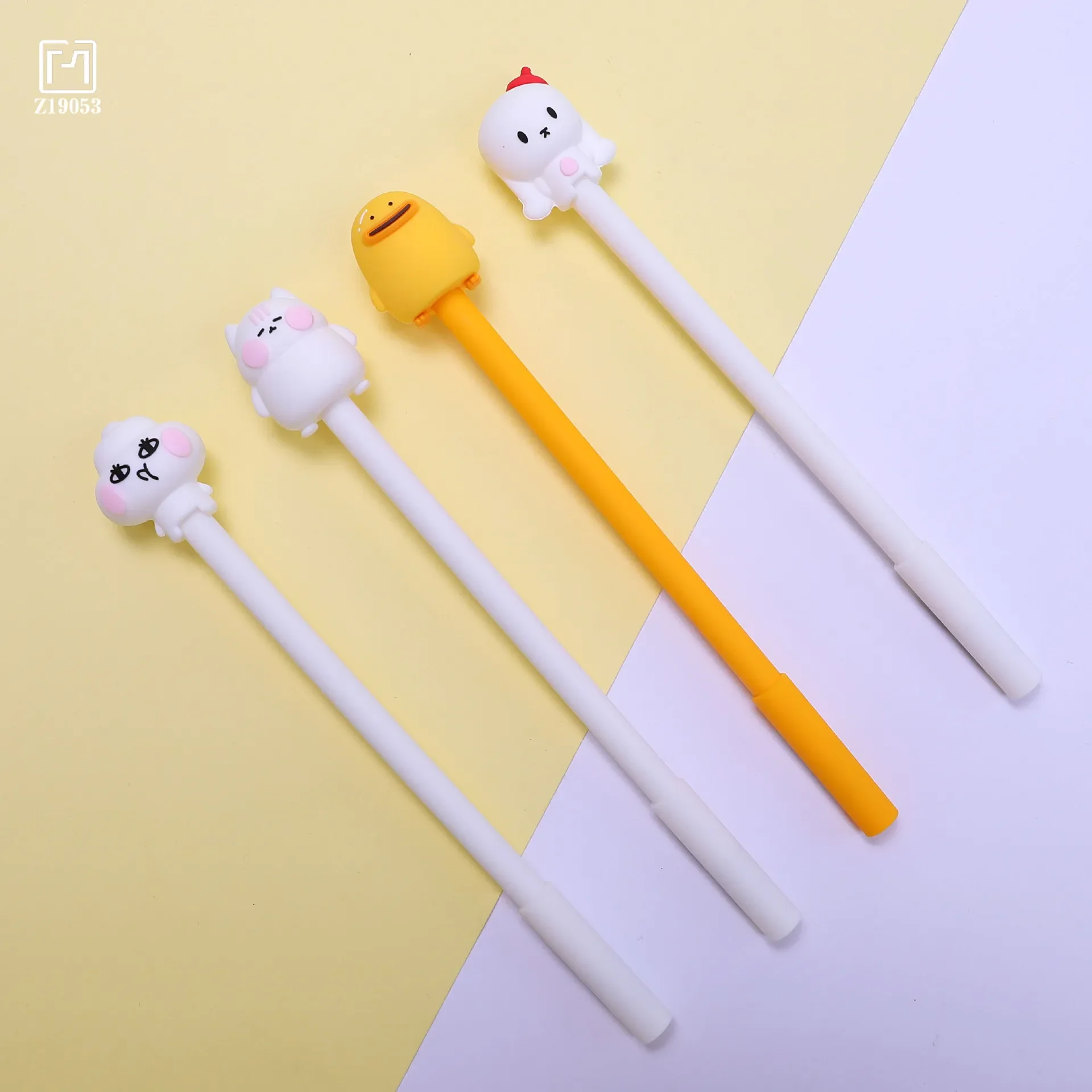 48PCS Aike Family Neutral Pen Cute and Cute 0.5mm Black Student Creative Styling Pen Office Stationery