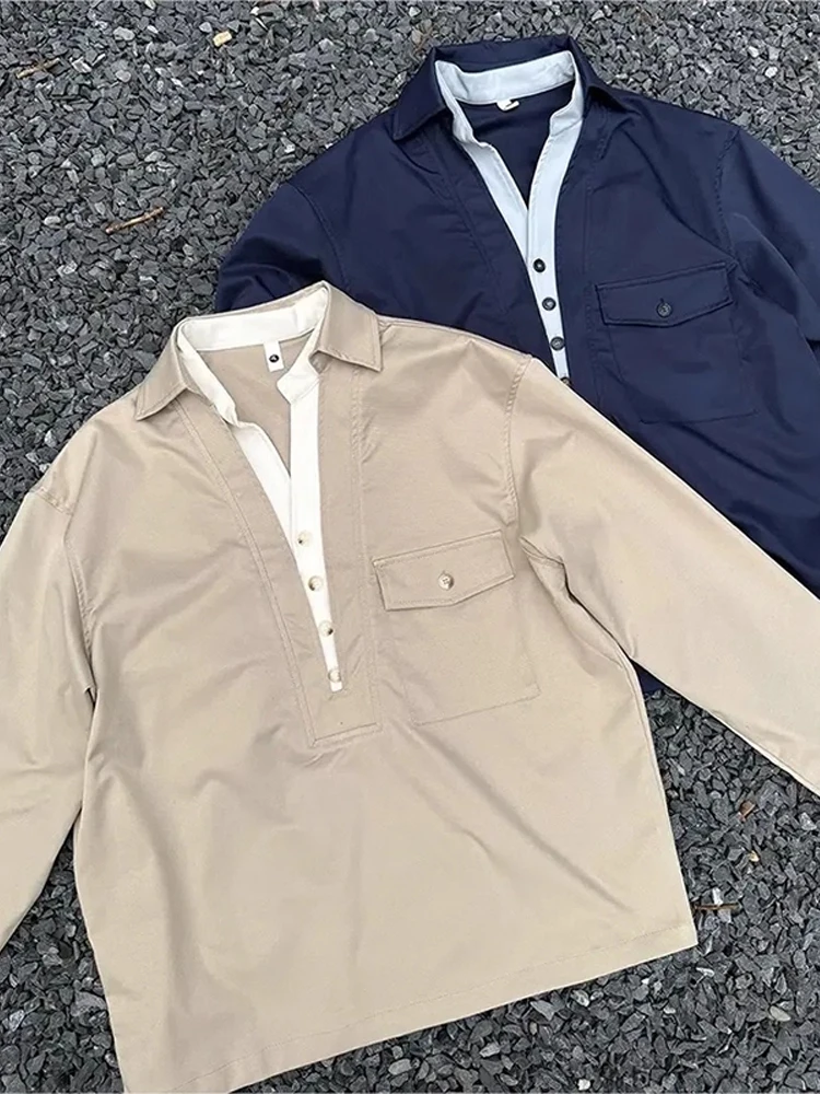 

Мужской повседневный комплект из кобальтового синего цвета с длинным светом V-Ne, осенние брюки для отдыха Faion, соответствующий элитный сенсационный наряд