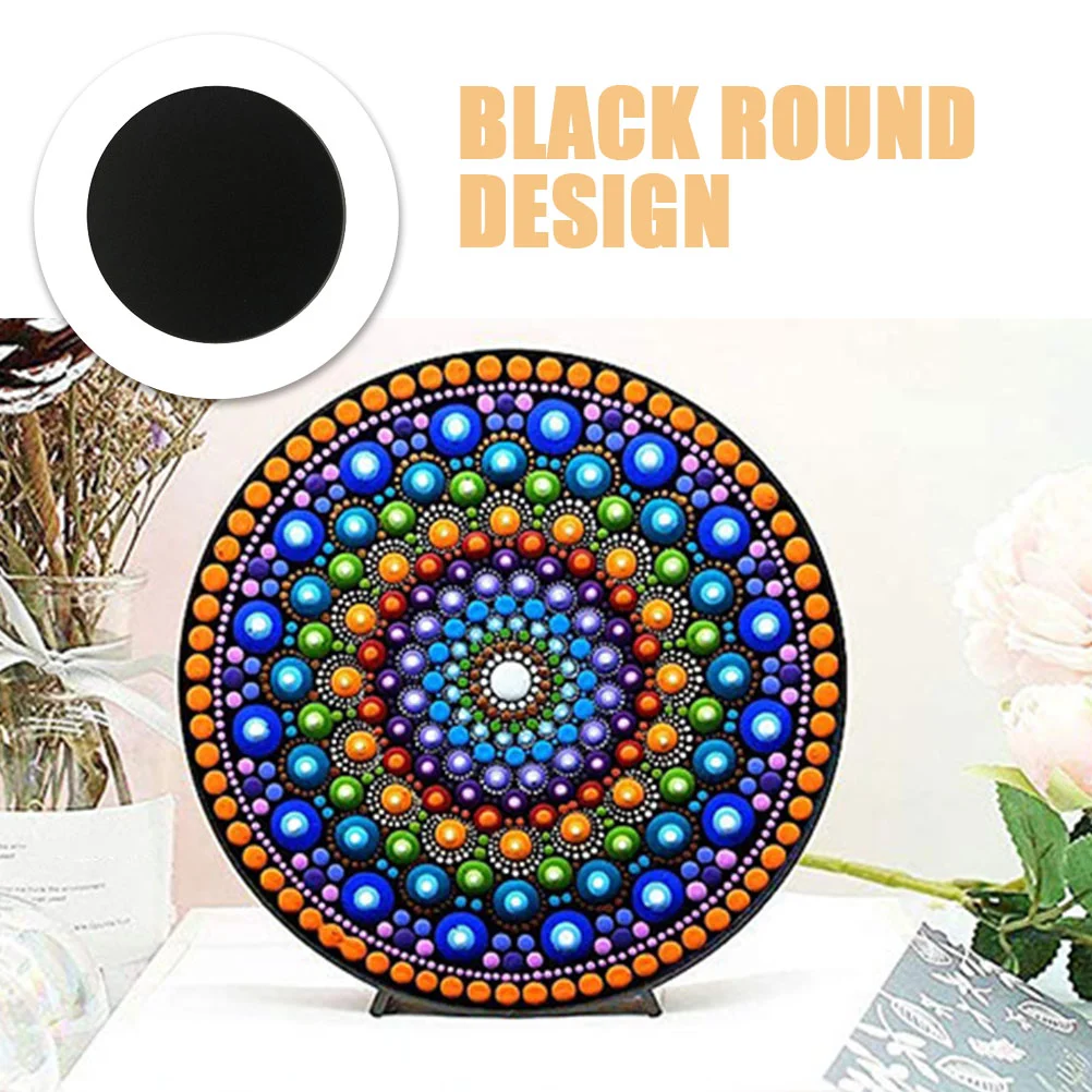 8 Pcs Drawing Cardboard Sketchpad Painted Tools Mandala Pads Dotting Paper Paperboard