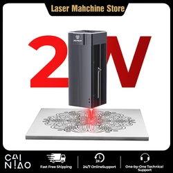 AMCER 1064nm Red Laser Head Module 2W Laser For Stainless Steel Plastic P1 10W P2 33W Laser Engraver