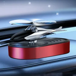 Car Aromatherapy Diffuser Solar Rotating helicopter shaped Air Freshener Auto Dashboard Ornament Car Interior Decoration