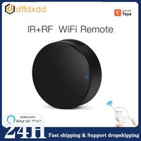 NEW Tuya Smart RF IR Remote Control WiFi Smart Home for Air Conditioner ALL TV TV Support Alexa Home etc