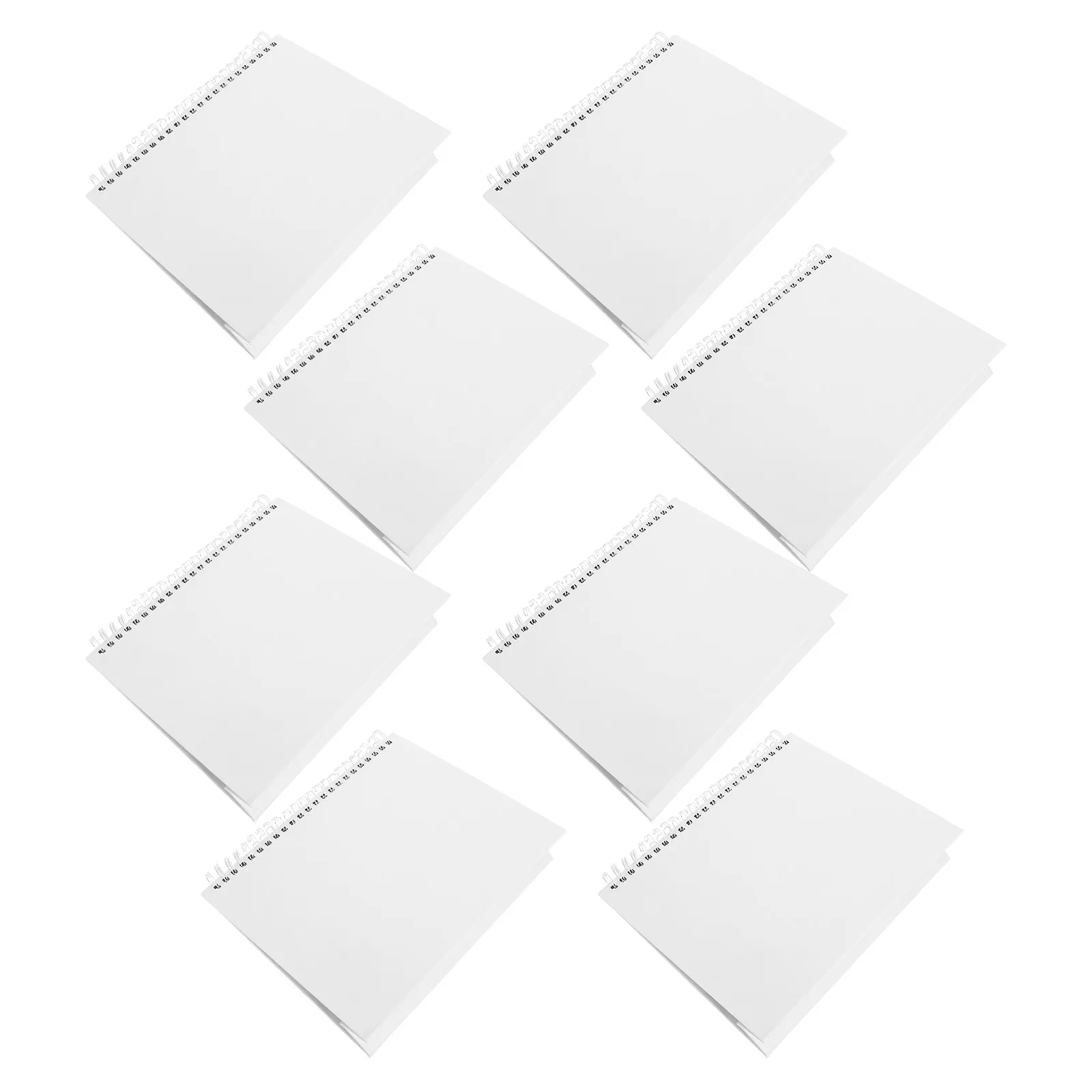 8Pcs Triangular Folding Desk Calendar Rack Organizer Paper Stable Desktop Home Office Planner