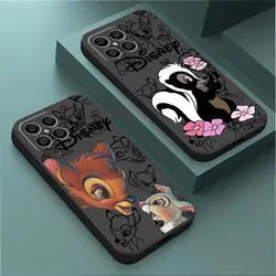 TPU Soft Phone Case for Honor 8X 70 Lite 90 Pro 20 X6 X6a 4G X7 X8 X8a X9a 5G Shockproof Disney Bambi Deer Cover