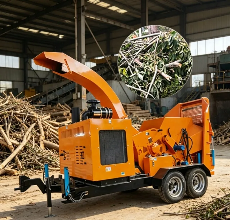 Full Spare Parts List Provided Wood Shredder for Self-Service Repair Cost-Effective for Hobby Farm