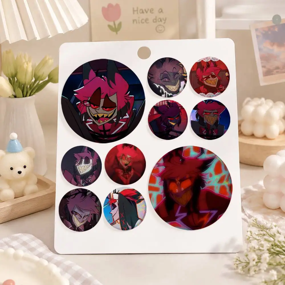 A-A-Alastor-R Pins, Cartoon Brooches, Badge Gifts, Clothing, Backpacks, Stationery, Accessories
