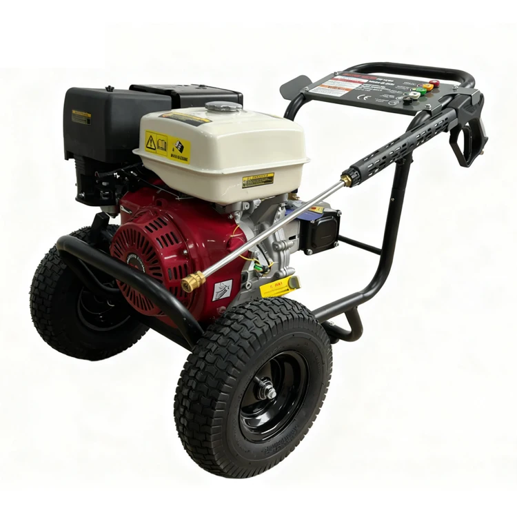 2026 New Commercial Industrial High Pressure Washer Stainless Steel Petrol 4400PSI Pipe & Drain Cleaning Water Blaster
