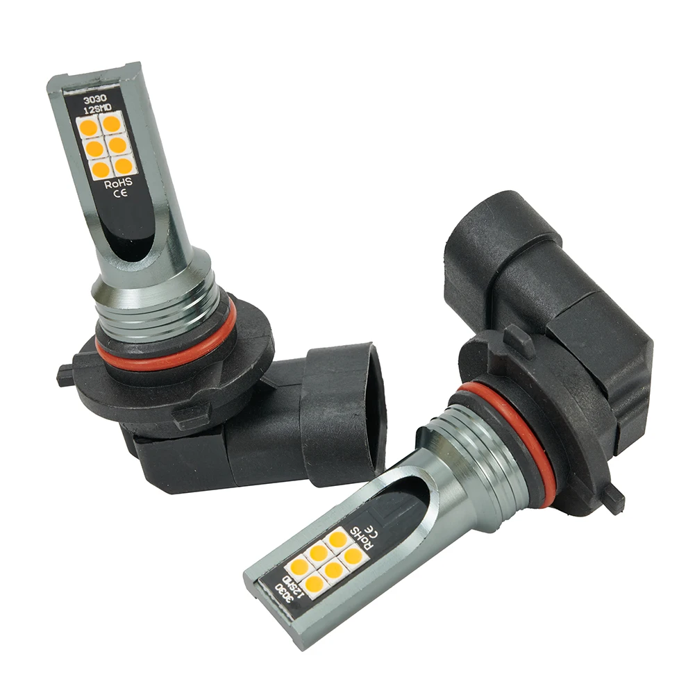 Lamp Foglight Bulbs 3000K Signal 3030 LED Fittings Fog Lamp Fog Light Replacement 9006 Turn Brake DC 9-32V DRL