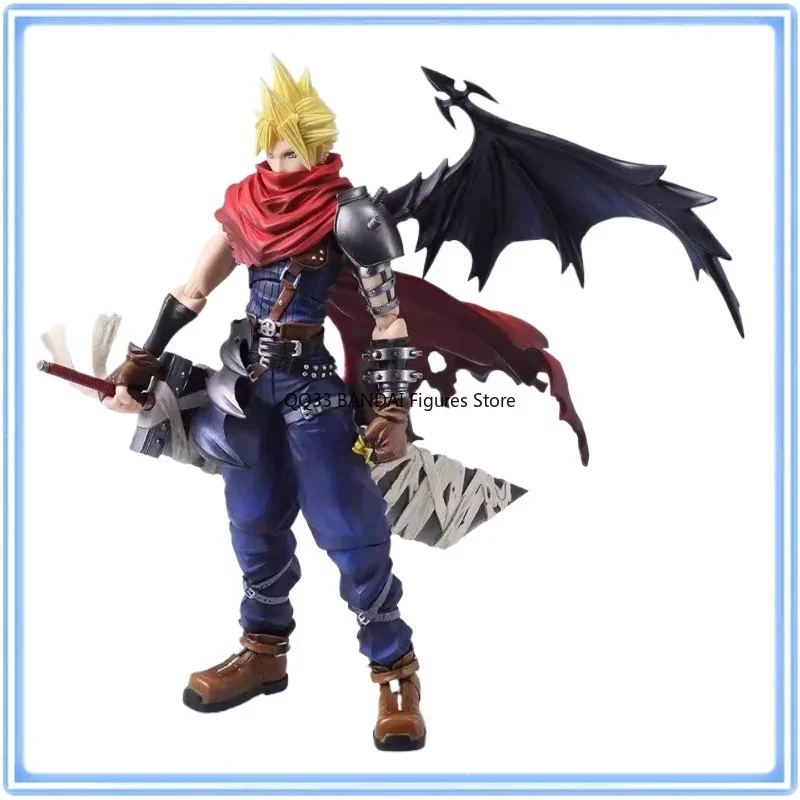 

Original SQUARE ENIX Bring Arts Kingdom Hearts Cloud Strife PVC Action Figure Model Toys Decoration Fans Hobbies Gifts