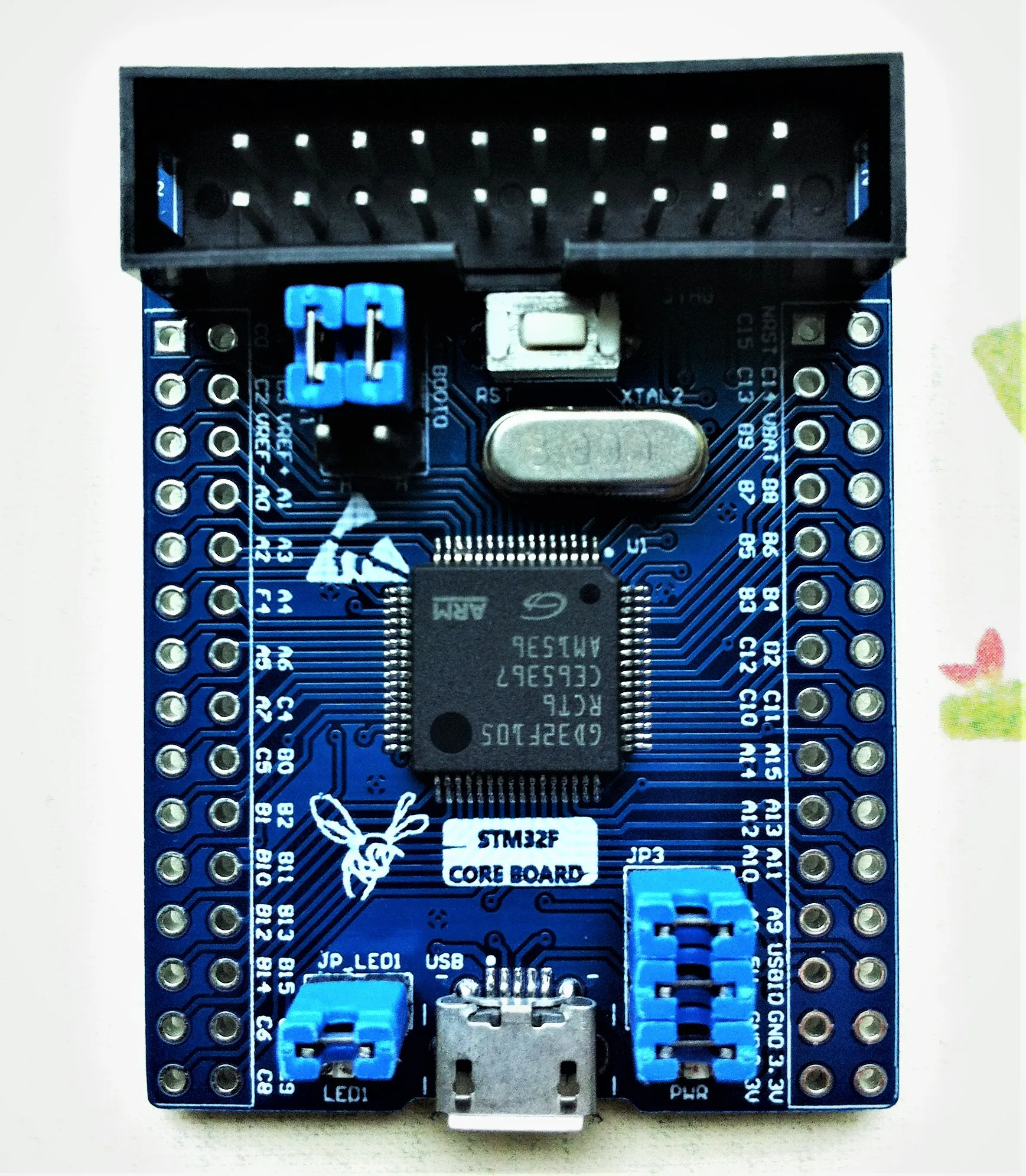 

GD32F105 Core Board Minimum System Development Board Learning Board GD32F105RCT6 Mini