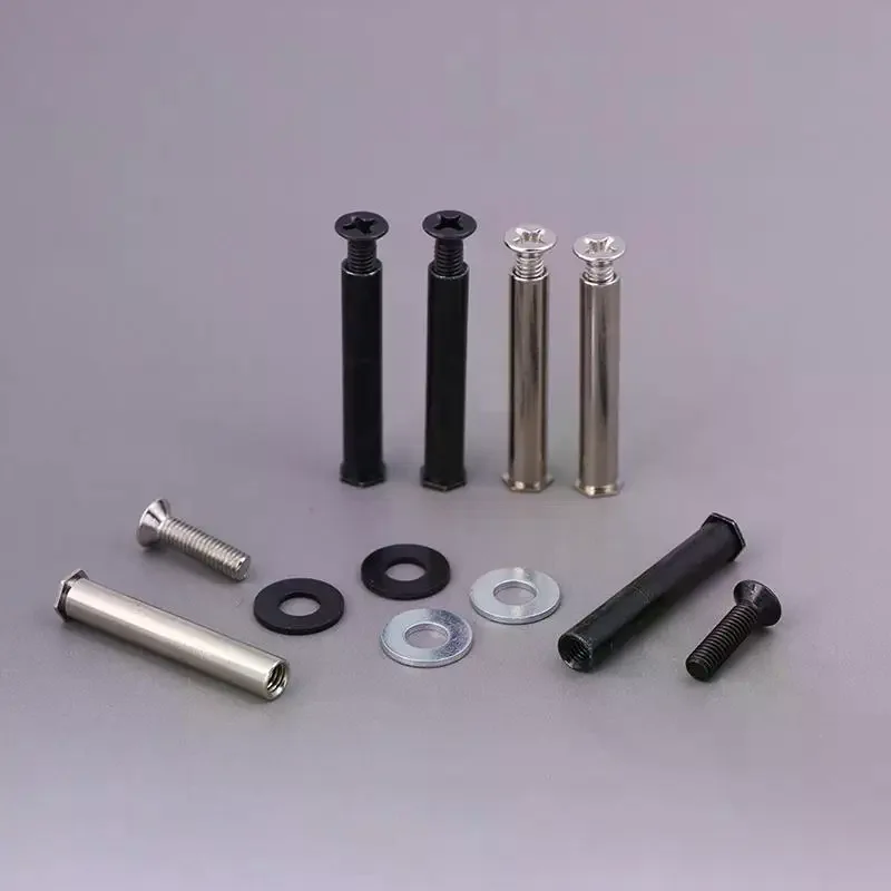 Computer Case Fan Long Screw Kit 4Pcs Set DIY Modified PC Cooling Fan Screw Enhanced Stability Mount