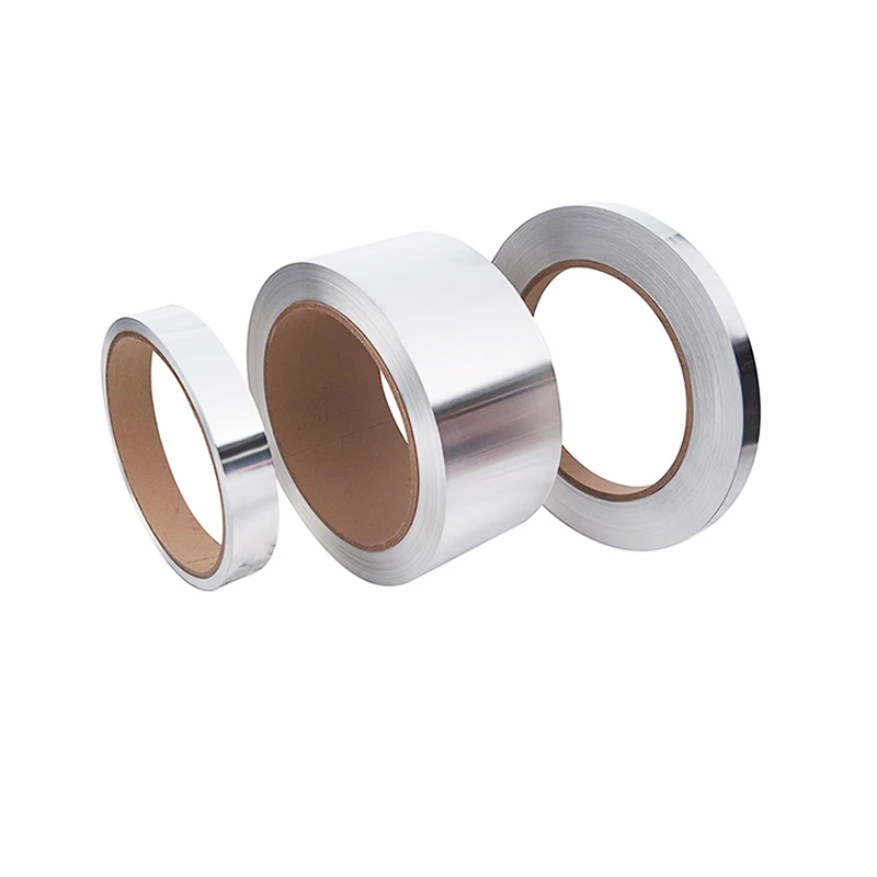 0,05mm-0,5mm Dicke Aluminiumfolie Streifen Breite 100 200 300 400mm Folienrolle Streifen Wasserdicht Hochtemperaturbeständig – Detail 7