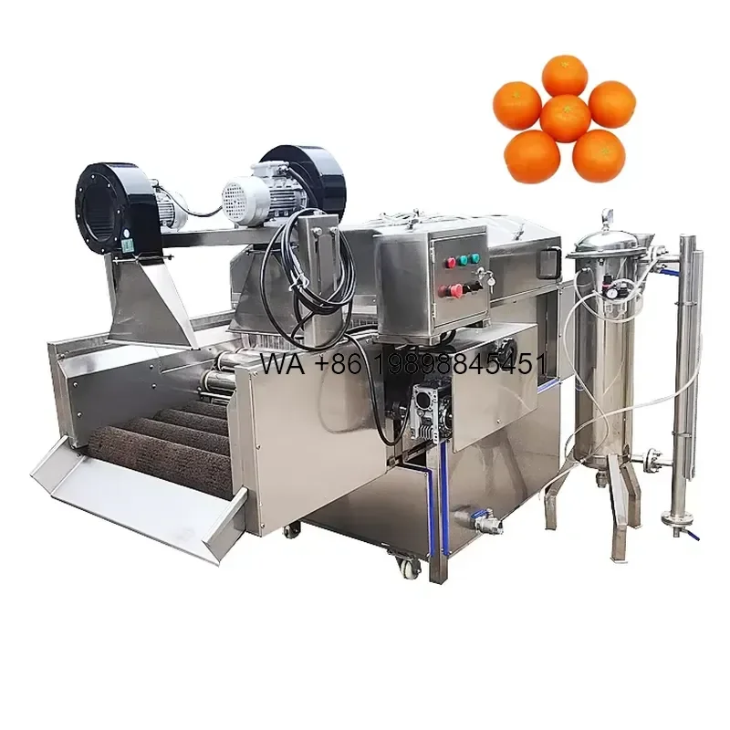 Wmwmnu Automatic Citrus Fruit Waxing Polishing for Food Candy Navel Orange Wax Coating