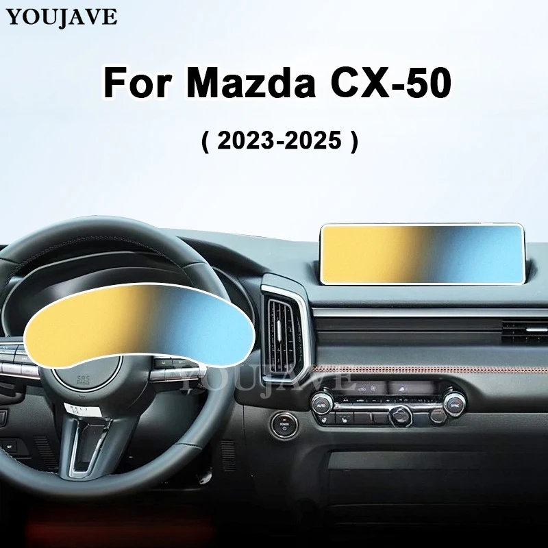 

Для Mazda CX50 CX-50 2023 2024 2025 автомобильная GPS-навигация защитная пленка HD матовая защитная пленка для ЖК-экрана против царапин