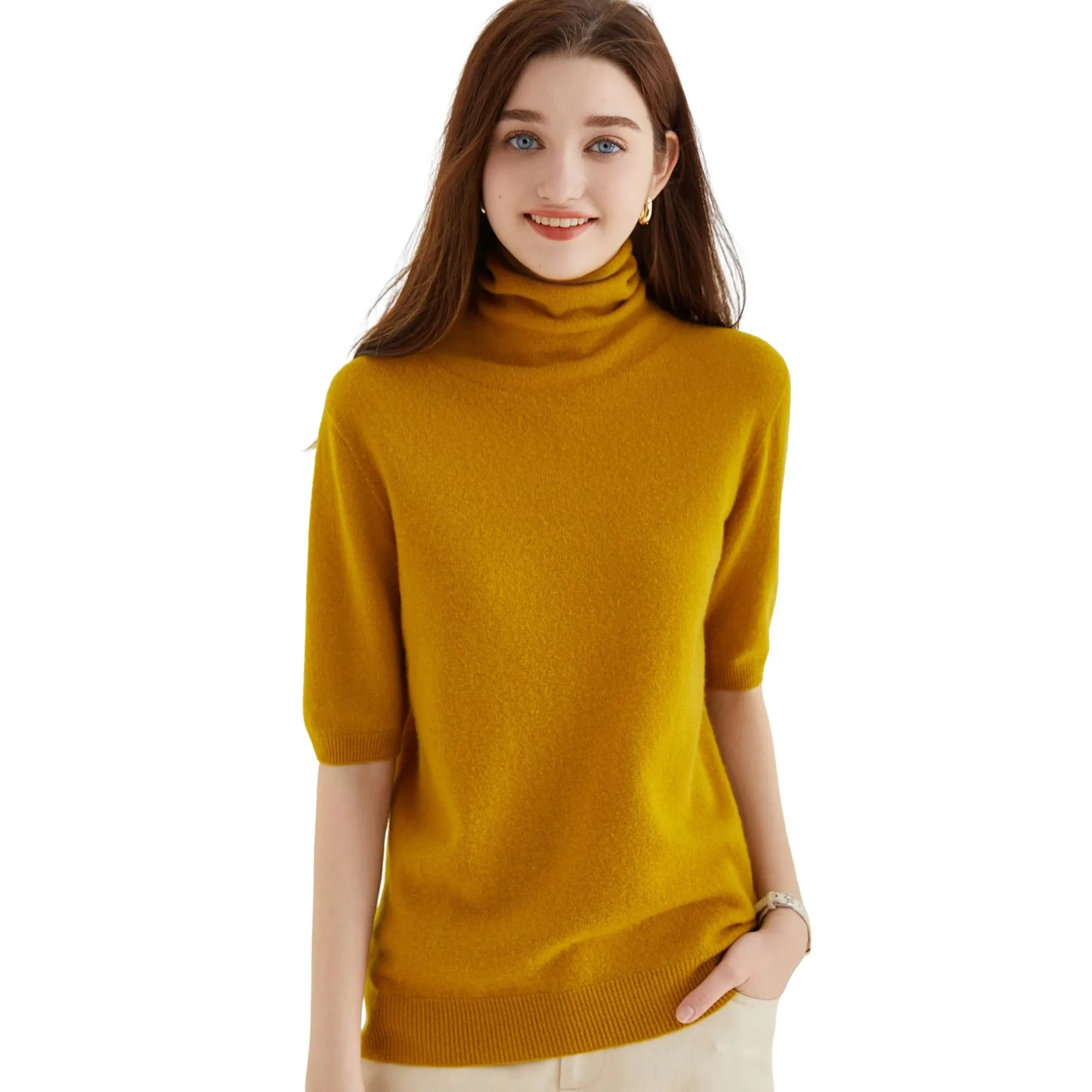 

Женские вязаные топы ort Sve Faion, свитера New 0 Cleanfit Sle Winter Thiened, искусственный двухсекционный дизайн, доступный онлайн