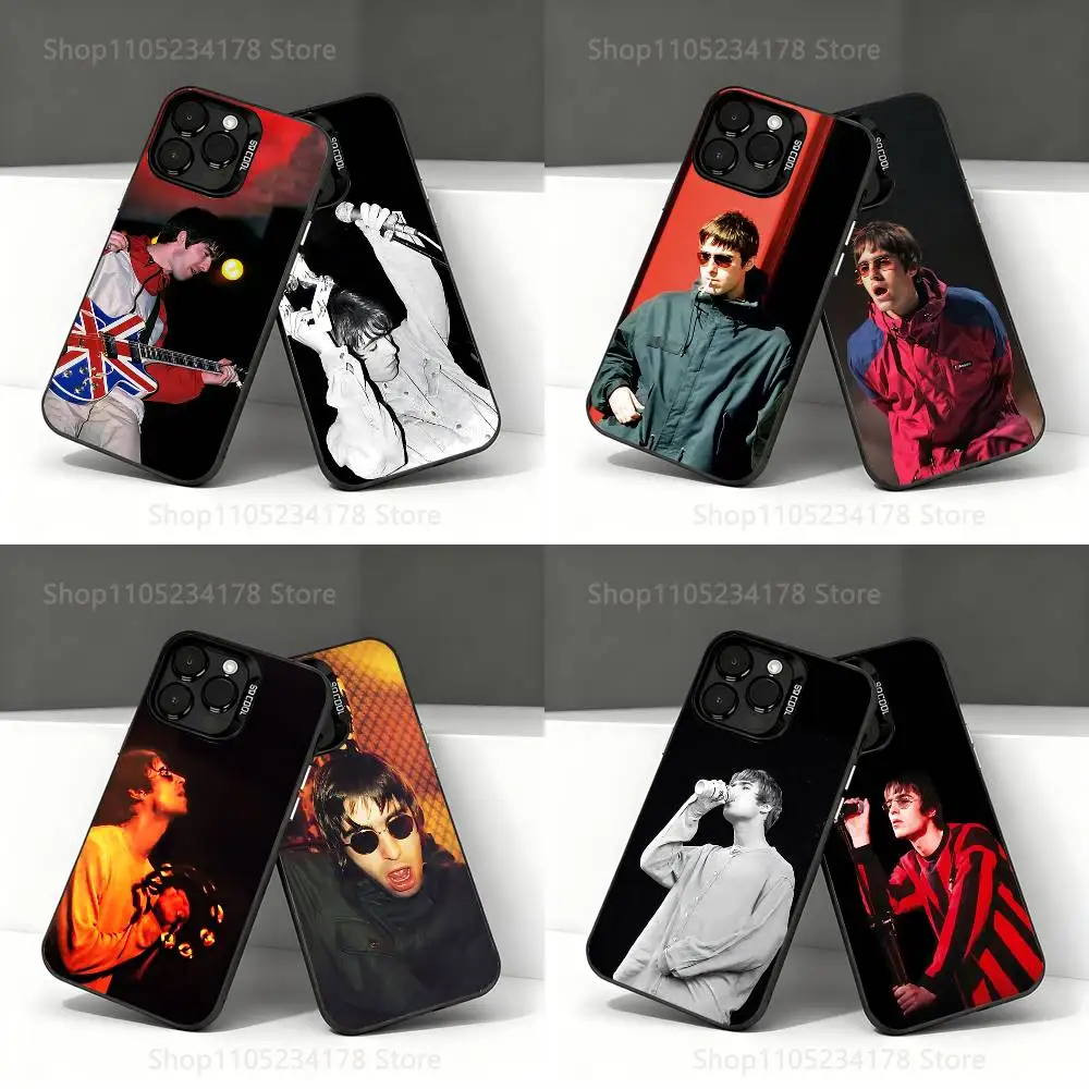 

Singer L-Liam G-Gallagher Phone Case For iPhone 17,16,15,14,13,12,11,Pro,Max,Plus,E,Air,Mini Anti Fall Black Bumper