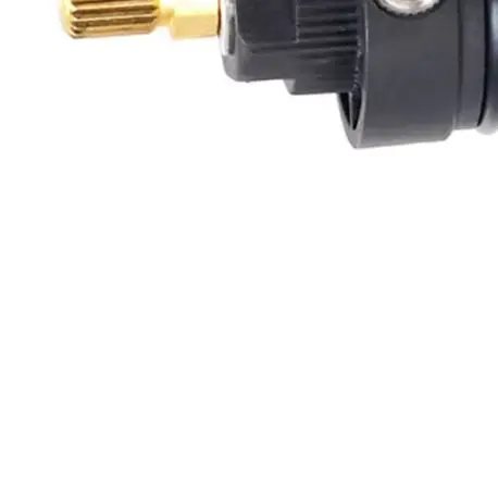 Hot Cold Water Thermostatic Valve Core Brass Construction For Shower Mixer Faucet Precise Temp Regulation 20-50C Range Black
