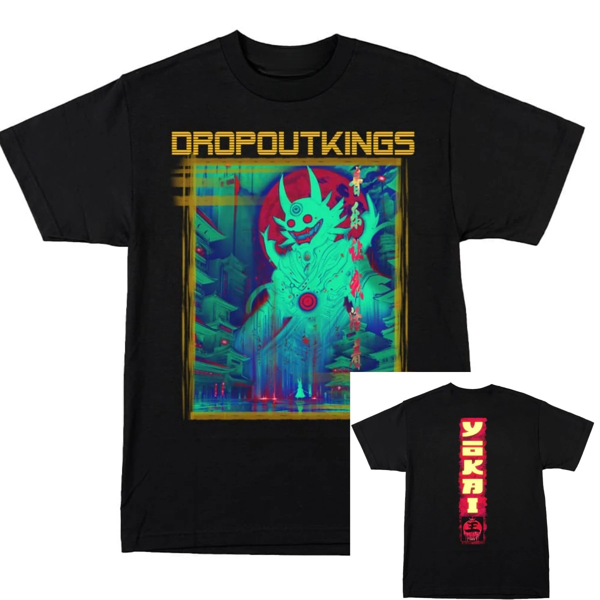 Dropout Kings Audio Dope Band T-Shirt 100% Cotton Graphic Tee Men Women Summer Streetwear Top