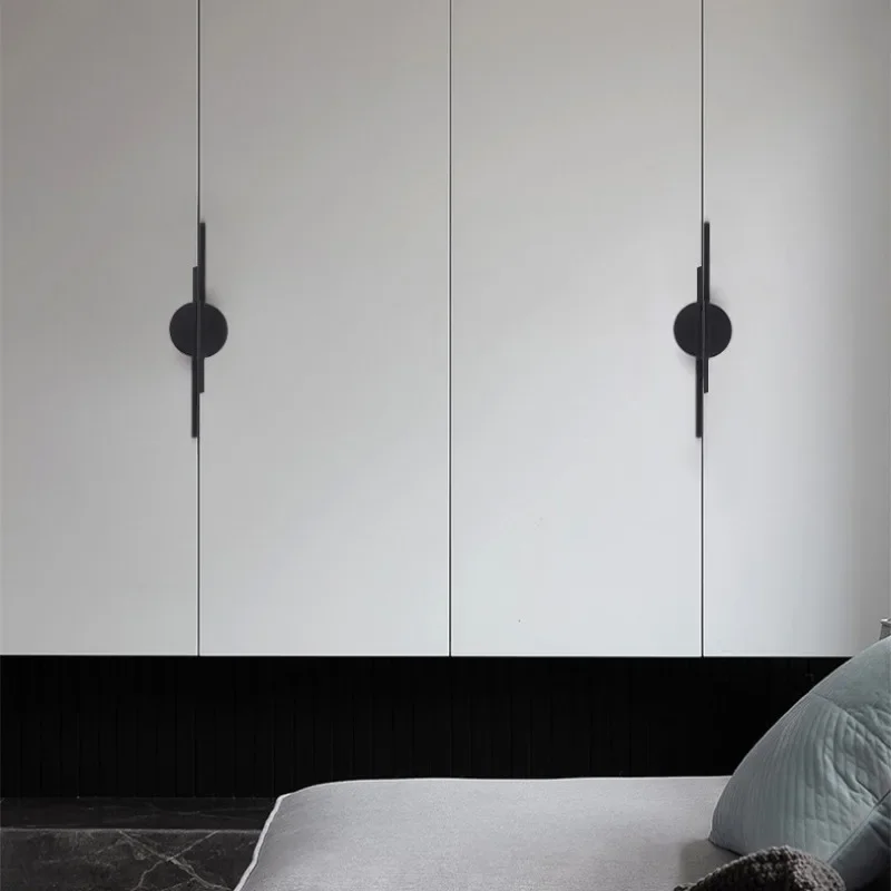 Minimalist Style semicircle furniture handles Black Wardrobe Kitchen Cabinet Handles Personality Creative Cabinet Pulls