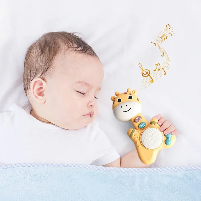 Baby Rattles Mobiles Hand Drum Early Learning Education Toys Infant Hand Bell Newborn Sleeping Toys Weep Tear Toy Crib Bell Girl