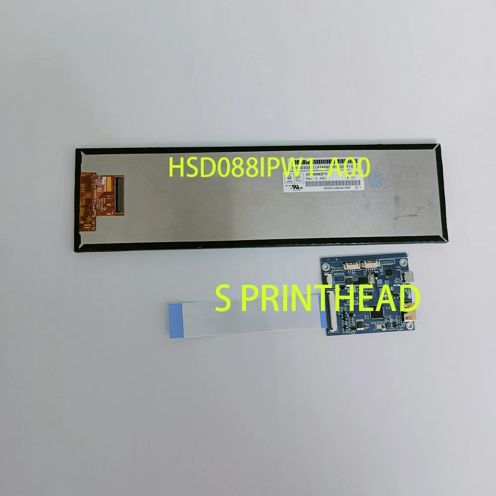 Original 8.8 inch 1920x480 HSD088IPW1-A00 LCD The test is qualified and the quality is good