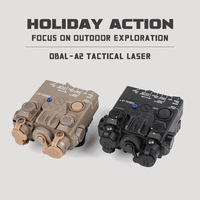 WADSN DBAL A2 Tactical Green Red Dot Laser Nylon IR Light LED Flashlight Weapon Light Hunting DBAL-A2 PEQ MAWL Accessories AR15