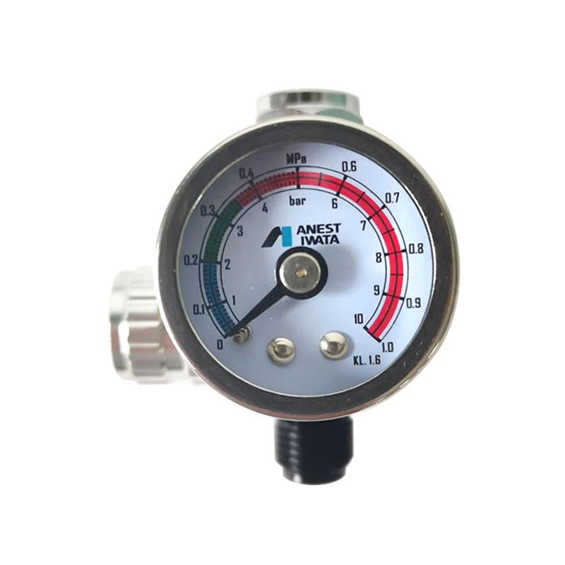 Original Authentic Airbrush Table Jepan ANEST IWATA Spray Gun Pressure Regulating Valve Gauge Air Tail Water Grid
