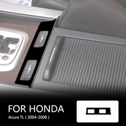 Heated Seat Surround Brand New ABS Gloss Black Stickers For Acura TL 2004 2005 2006 2007 2008 Car Interior Accessories