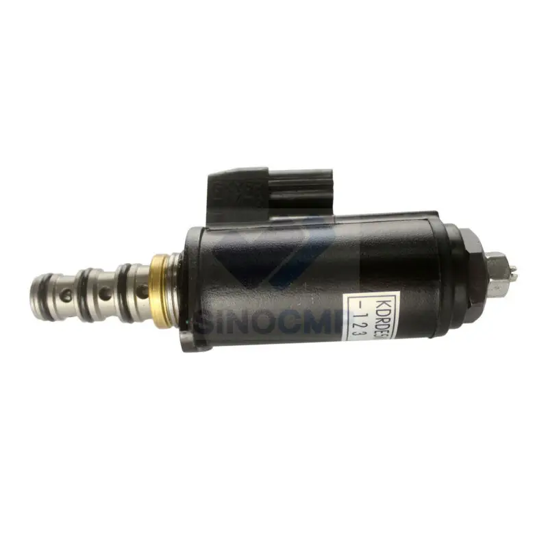 

YN35V00052F1 KDRDE5K-31 30C50-123 Solenoid Valve For Kobelco SK200-8 Excavator Remanufactured parts with 3 months warranty