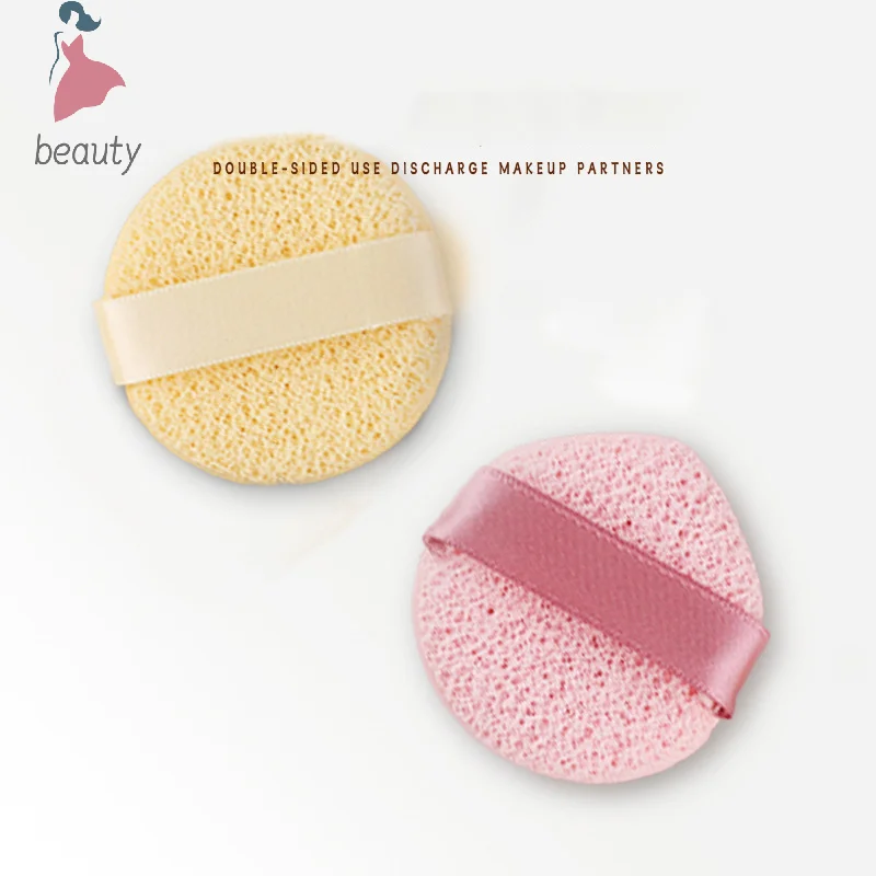 Mini Exfoliating Face Wash Cleansing Puff Flutter Sponge Deep Remover To Black Headband Cosmetic Sponges Facial Clean Tool