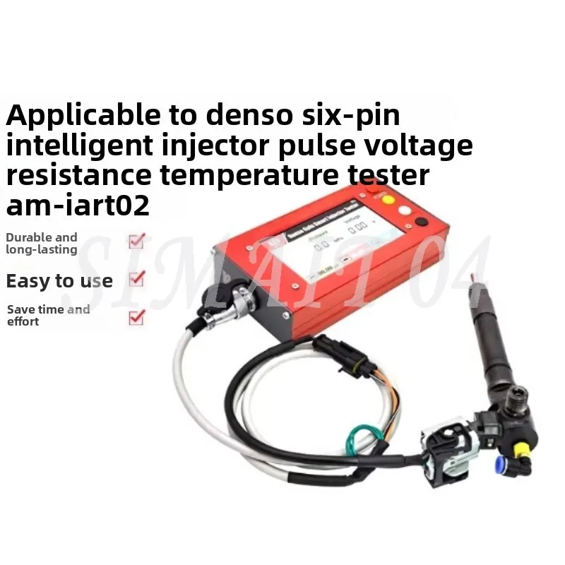 For Denso 6-Pin Portable iART Injector Tester Smart Injectors Testing Voltage Inductance Resistance Temperature Pressure