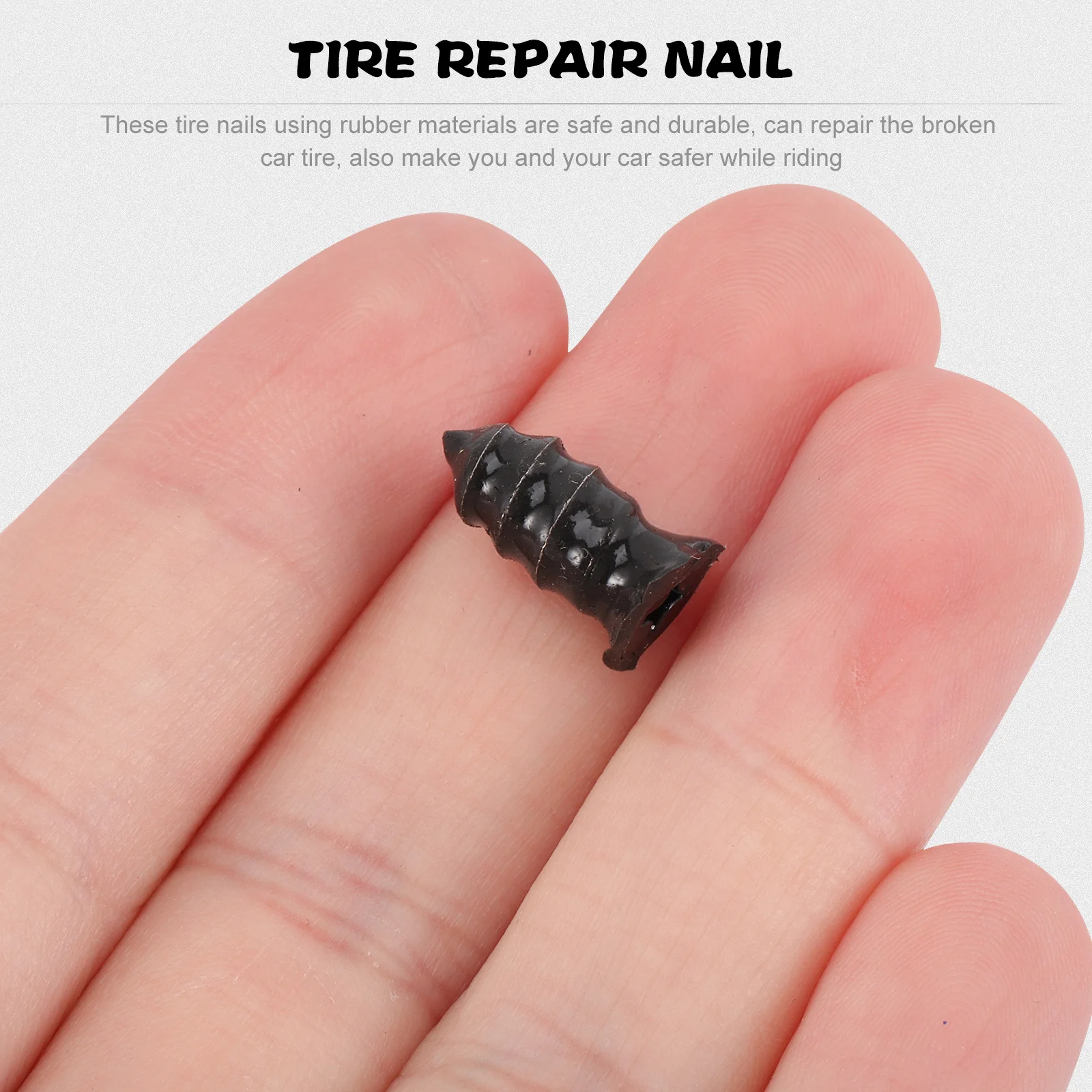 

32 pcs Repair Tools Rubber Nails Car Tire Nails For Car Bike Durable Heat Resistant Punctured Tires Repair Kit