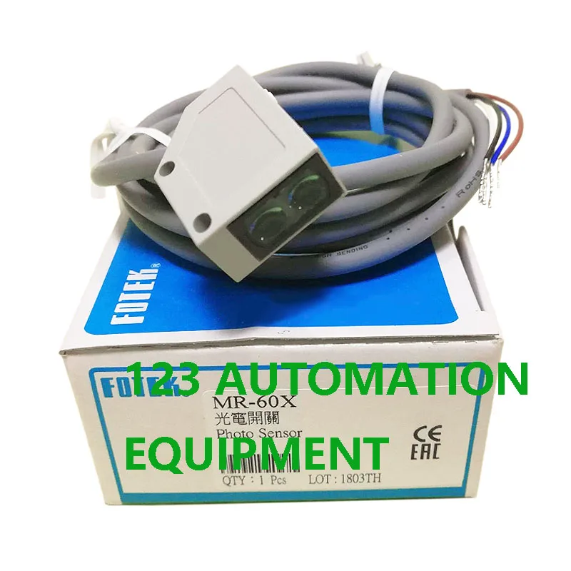 أصيلة جديدة FOTEK MR-10NE 10RU 10X 30N 30X 30XP 60N 60X MG-2MX MR-1 مصغرة التبديل مقاوم للماء الكهروضوئية الاستشعار