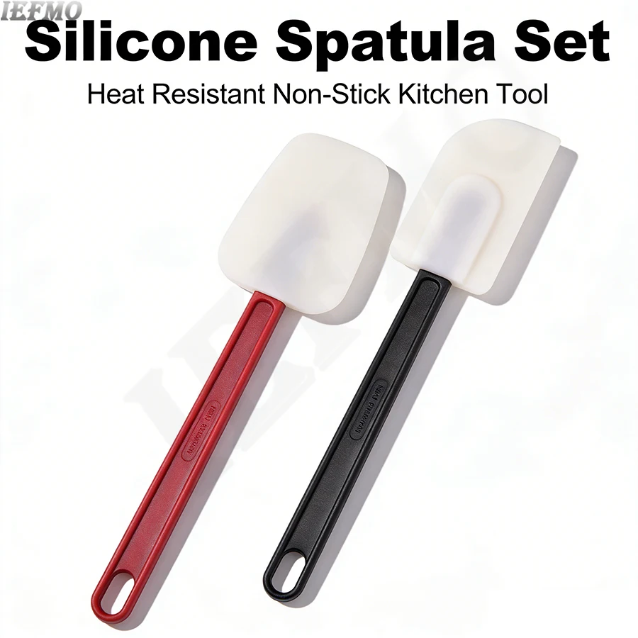 Baking Spatula Set for Baking,Silicone Scraper Turner Butter