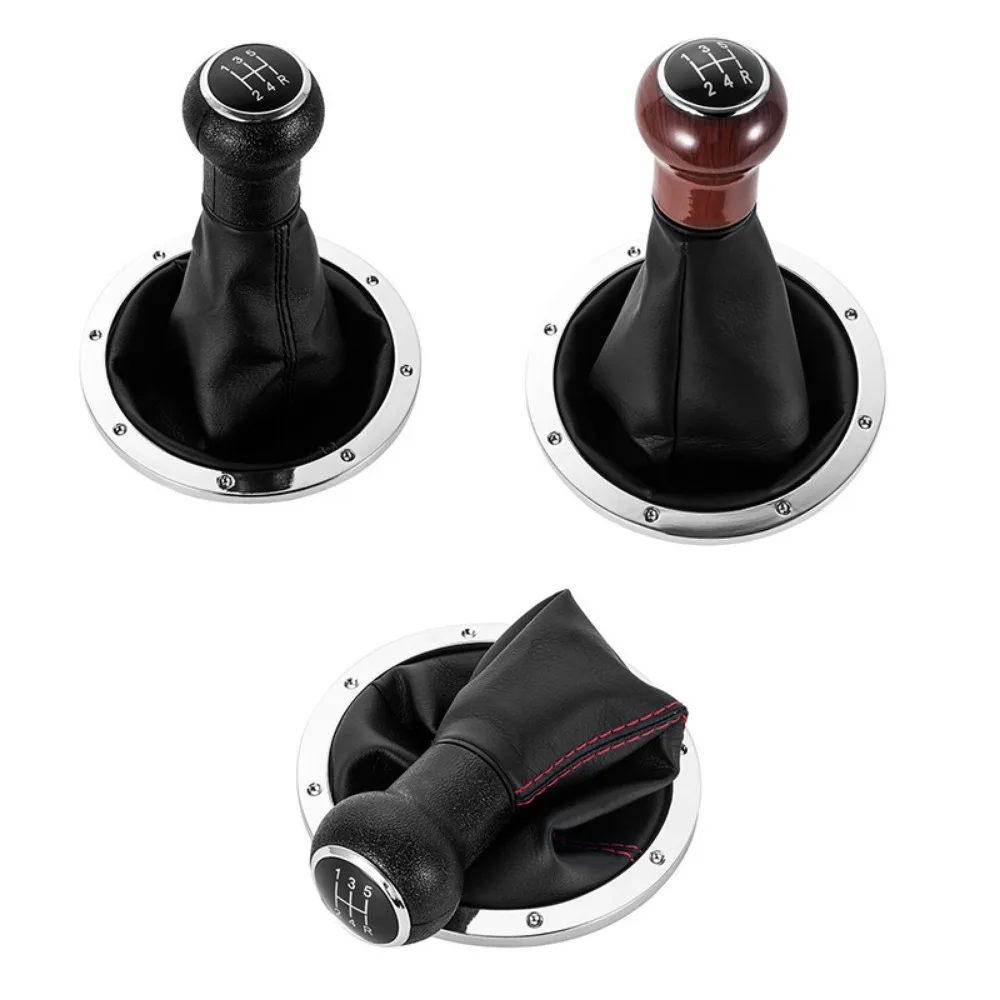 5 velocidade botão de mudança de engrenagem do carro gaiter boot capa alavanca shifter lidar com vara boot gaitor para volkswagen gol ponteiro salvariro parati