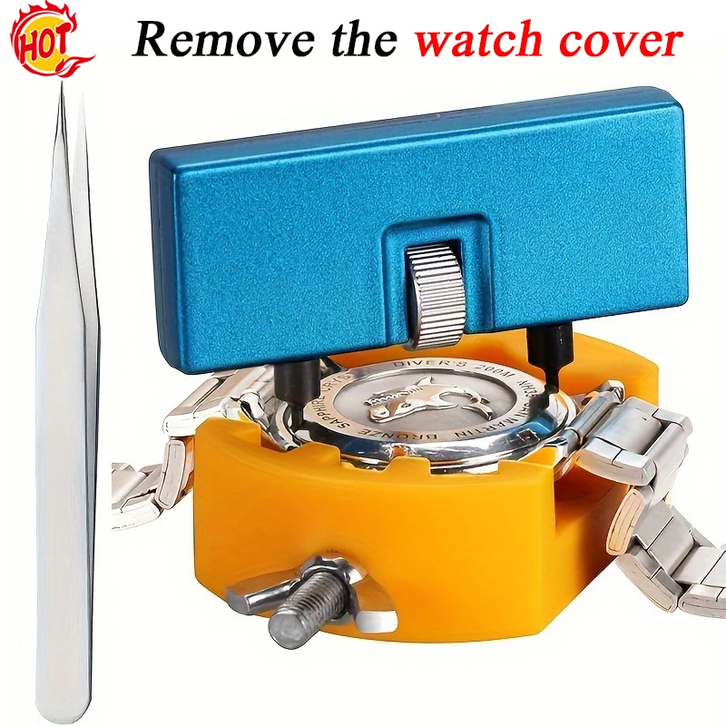 3-in-1 reparatiegereedschapset Verwijder de horlogeafdekking Gereedschapsopener Case Remover Horlogekast Achterkant metalen opener Reparatie Remover