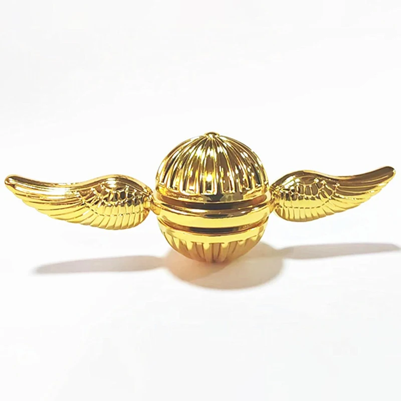 新しいフィジェットスピナーカラフルな金属合金ミュートベアリング翼航空機ハンドスピナー指先スピニングジャイロスコープストレスリリーフおもちゃ