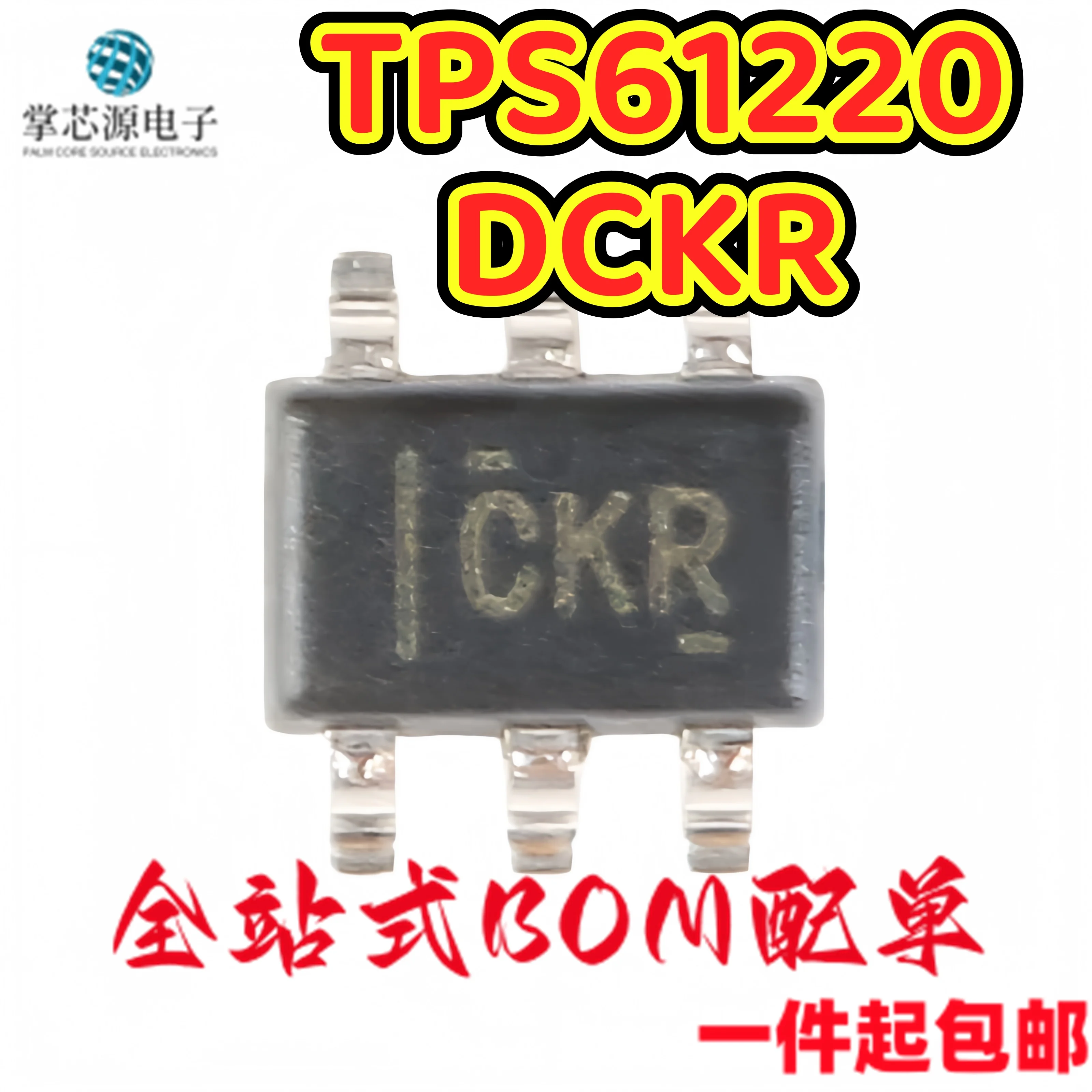 10PCS New Original TPS61220DCKR SMD SC70-6 Boost Converter IC Hot Sale
